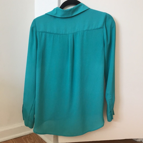 Teal blouse - Picture 5 of 5
